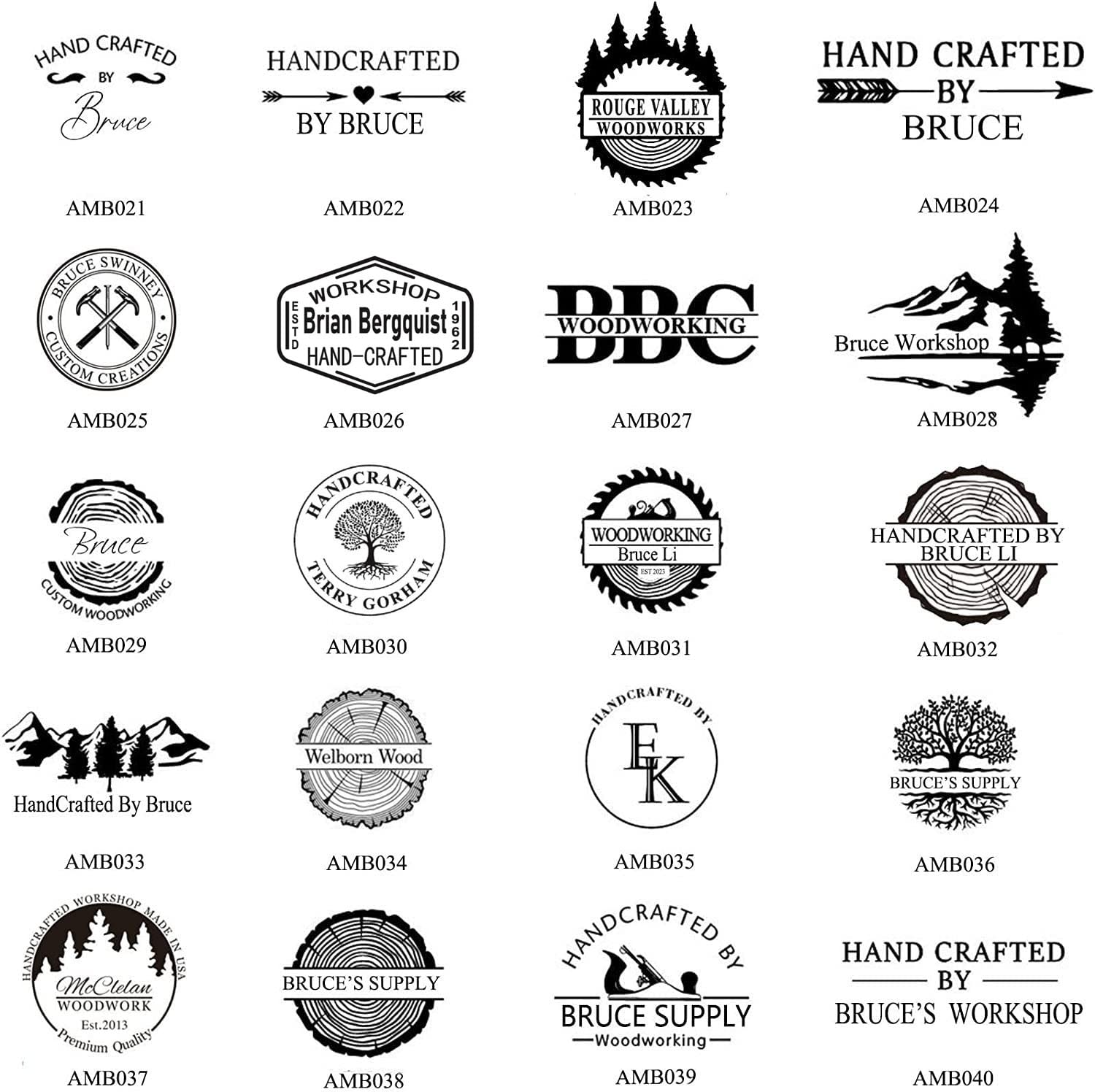 Custom Branding Iron Stamp for Leather & BBQ - 3