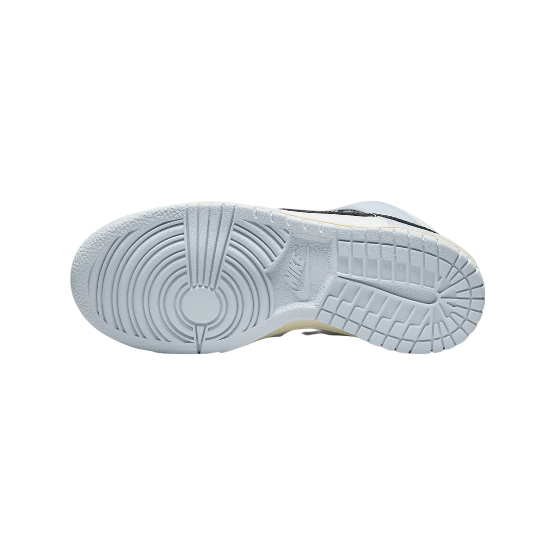 Nike Dunk High GS Aluminum White Black - Stylish Sneakers for Women & Girls - Perfect for Casual Wear, School & Street Fashion