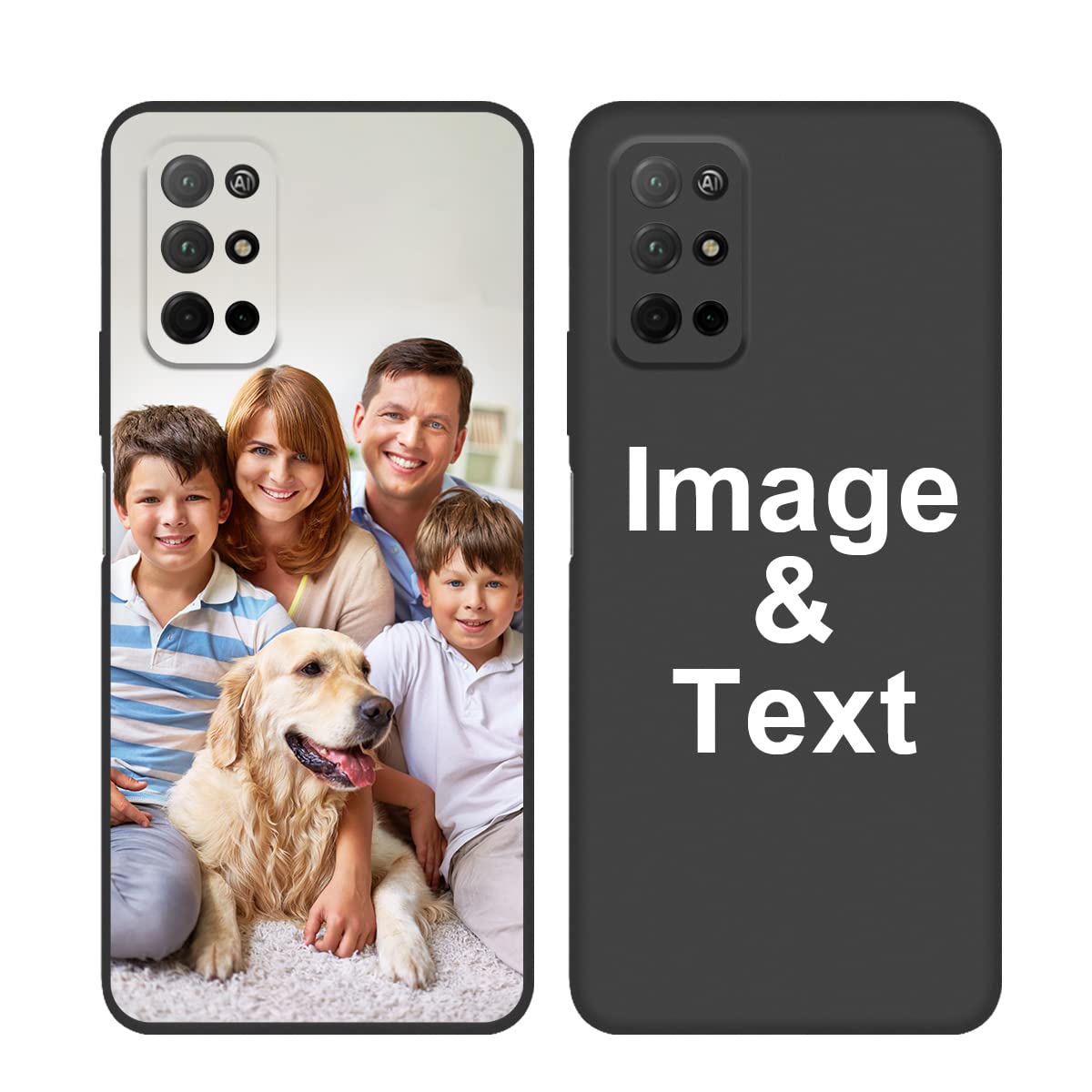 Custom Huawei Honor 30s Phone Case - Personalized Picture Shockproof Silicone Cover, Soft Candy Design Protective Case - Perfect Christmas Birthday Gift for Her/Him - Ideal for Travel, Work & Everyday Use