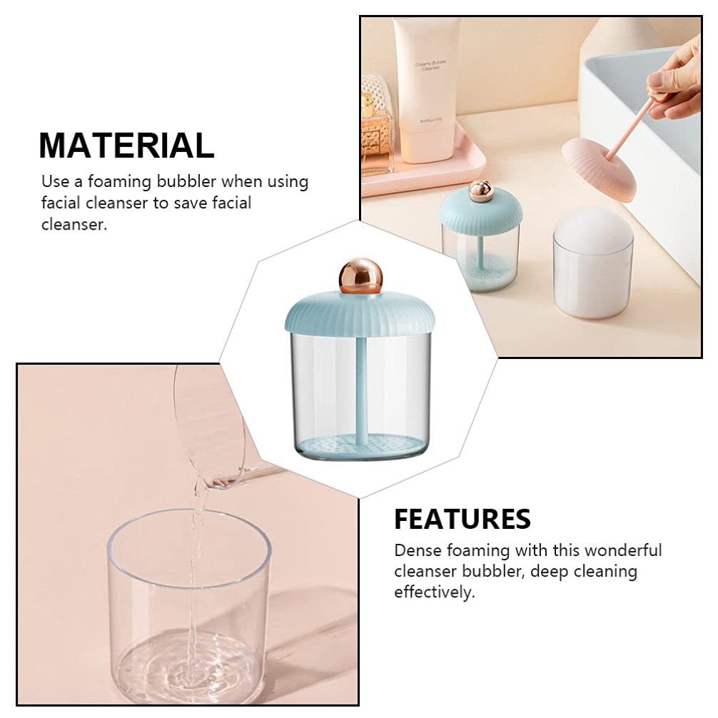 Beaupretty Sparkling Facial Cleansing Foam Maker - Foaming Bottle for Face Wash & Soap Bubbles | Gentle Skin Cleanser Tool for Daily Skincare, Bath & Shower Routine