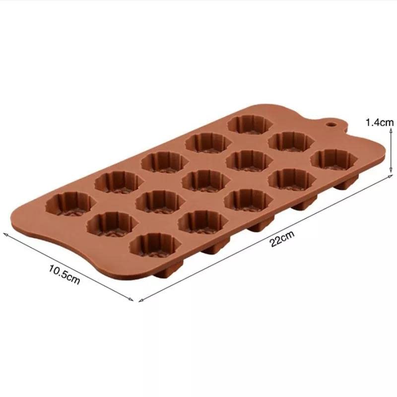 Premium Rose-Shaped Silicone Chocolate & Wax Mold Set - Food-Grade Baking & Candle Making Supplies for DIY Desserts, Candles, Soaps - Perfect for Valentine's Day, Weddings & Home Decor