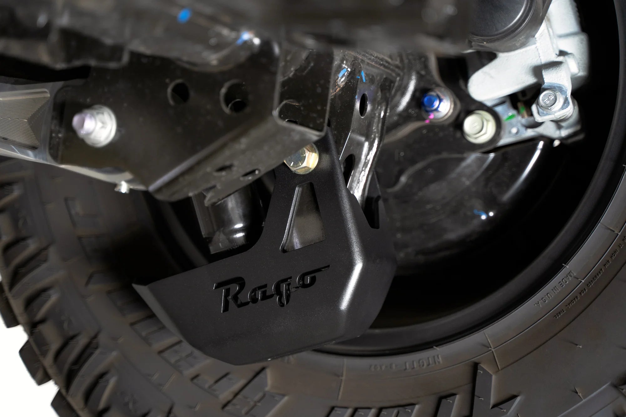 Rago Fabrication Rear Shock Guards for 2024+ Toyota Tacoma - Heavy Duty Off-Road Protection for Rock Crawling & Trail Adventures