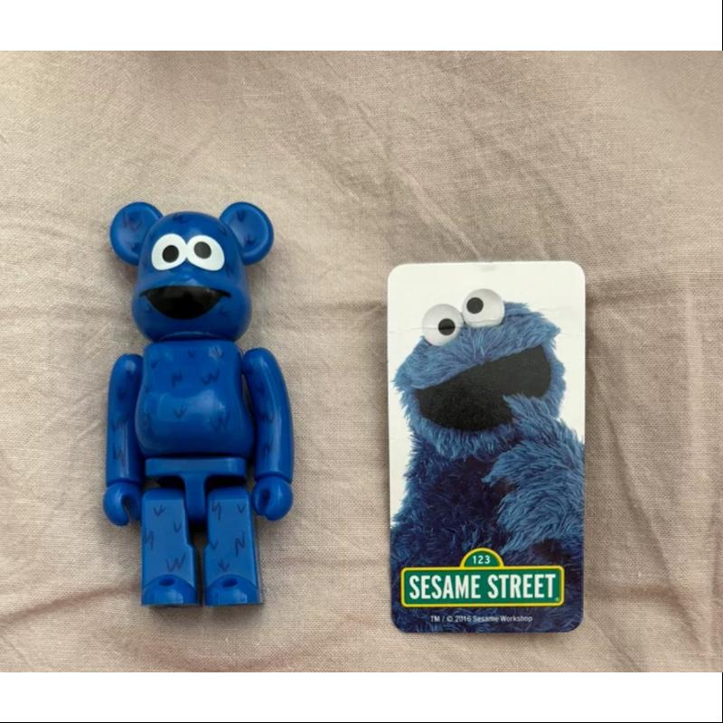 Bearbrick Series 32 Secret Sesame Street Cookie Monster 100% Collectible Figure - Perfect for Anime Fans, Toy Collectors & Home Decor Display