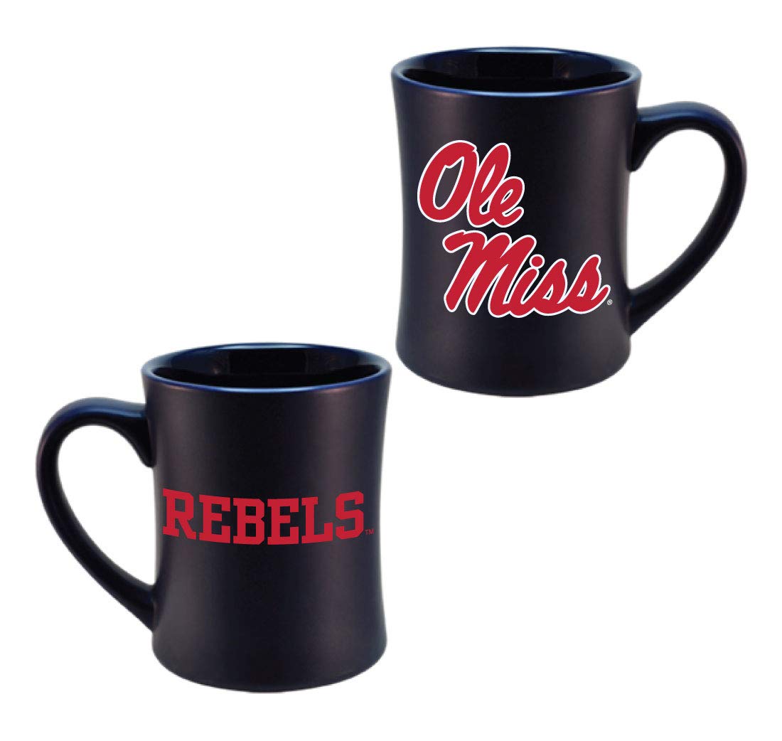 16 Oz Ceramic Coffee Mug with Handle - Ole Miss University Themed - Perfect for Hot Drinks, Office, Home & Gifts