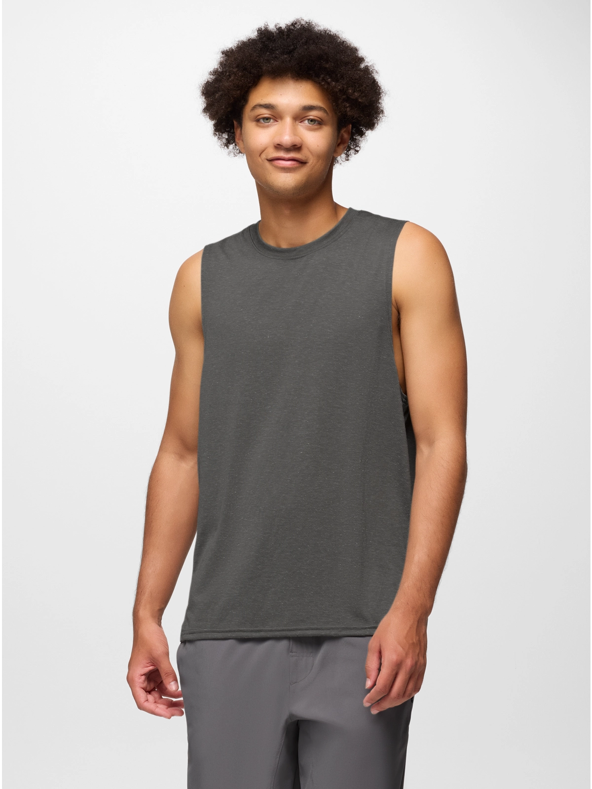 prAna Women's Natural Flow Tank Top - Thyme Green | Yoga, Hiking & Outdoor Activities | Breathable & Comfortable Activewear