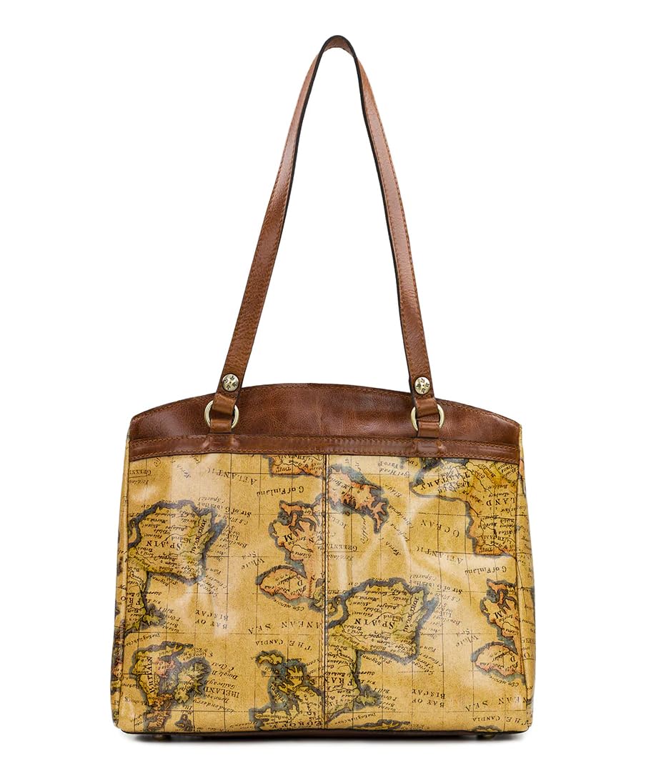 Patricia Nash Poppy Top Zip Tote Handbag - Stylish Women's Leather Shoulder Bag for Work, Travel & Everyday Use