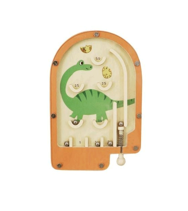 Wooden Animal Pinball Game - Fun Educational Toy for Kids | Handmade Wooden Marble Maze Game for Children's Cognitive Development - Perfect for Birthday Gifts, Classroom Rewards & Family Game Nights