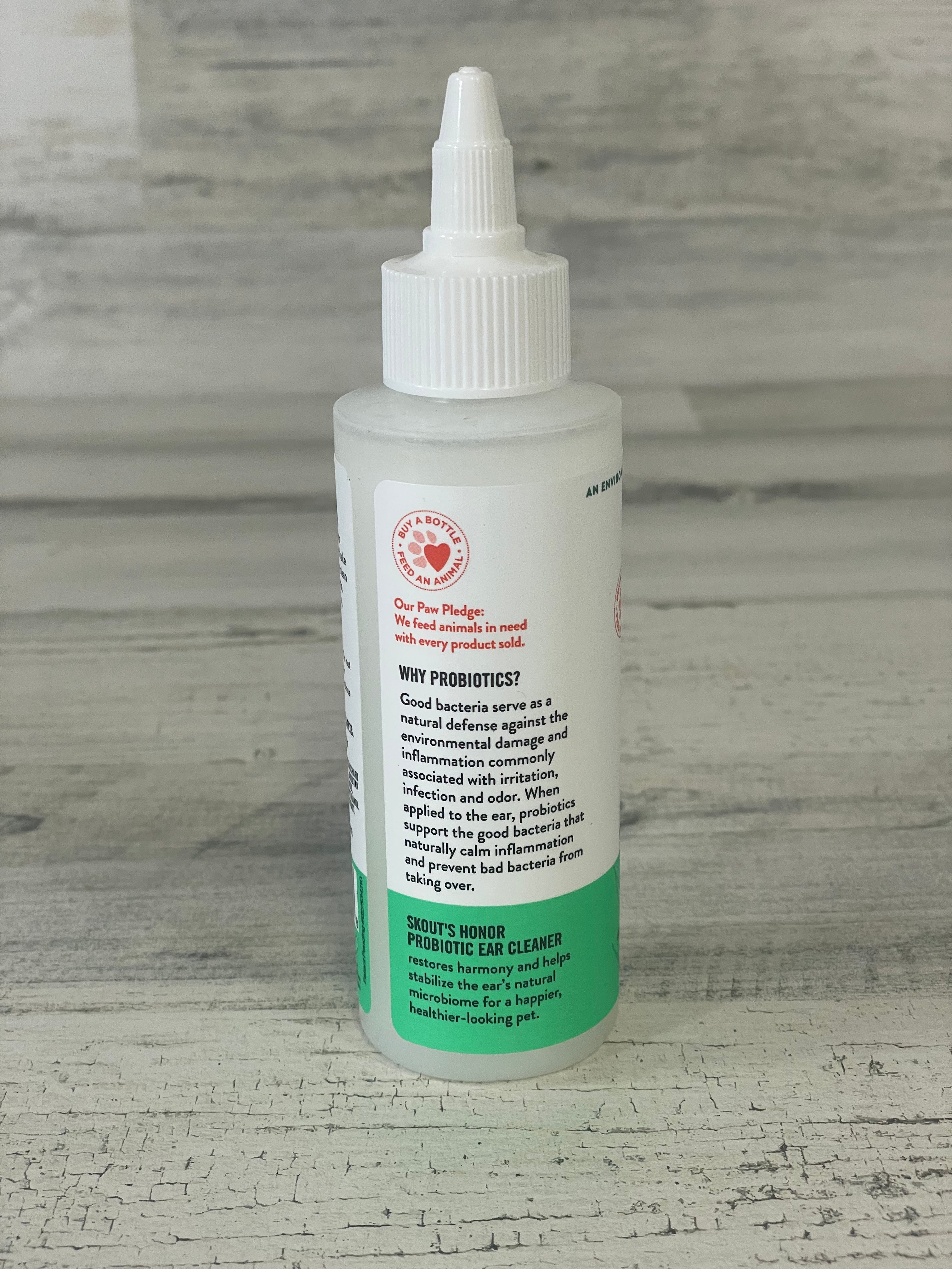 Skout’s Honor Probiotic Ear Cleaner for Dogs – Gentle & Effective Ear Cleaning Solution for Pets – Perfect for Itchy Ears, Infections & Odor Control