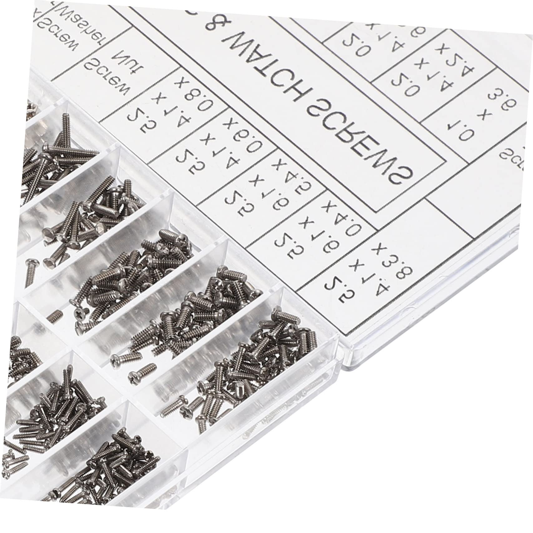 SOLUSTRE 1 Set Glasses Repair Kit - Includes Screws, Nose Pads, Sunglass Accessories & Metal Repair Tools - Perfect for Fixing Broken Eyeglass Frames, Adjusting Nose Pads & Sunglass Maintenance at Home or On-the-Go