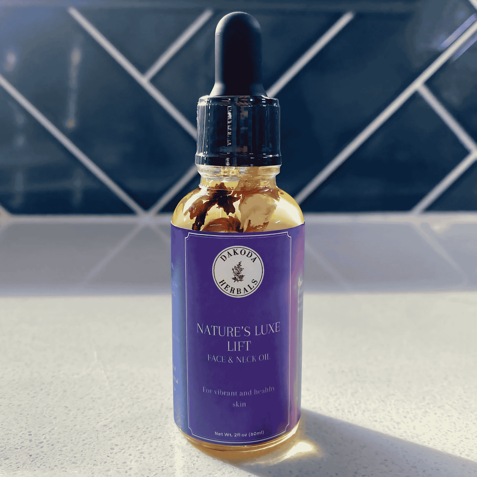 Nature's Luxe Lift – Botanical Face & Neck Serum for Anti-Aging & Hydration | Organic Skincare for Daily Glow & Youthful Skin
