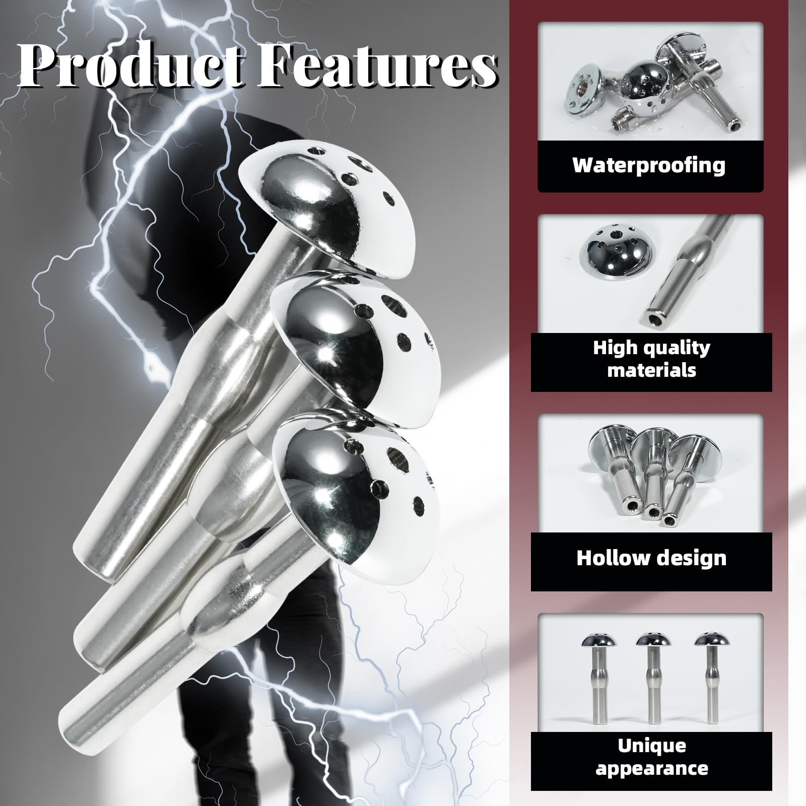Stainless Steel Hollow Urethral Sound Plug Catheter - 8mm Penis Expander for Male Masturbation & Sensual Play - Medical Grade Sex Toy for BDSM & Adult Pleasure