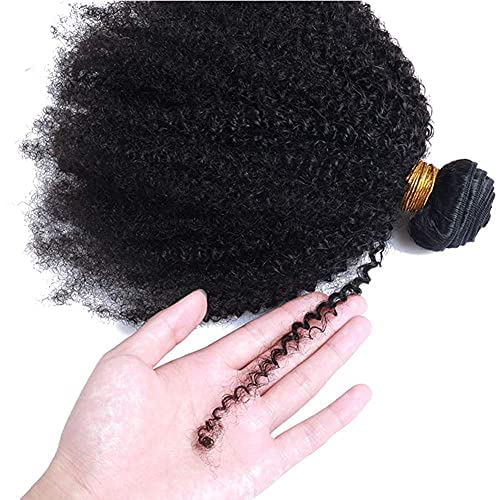4B 4C Afro Kinky Curly Human Hair Bundles 22