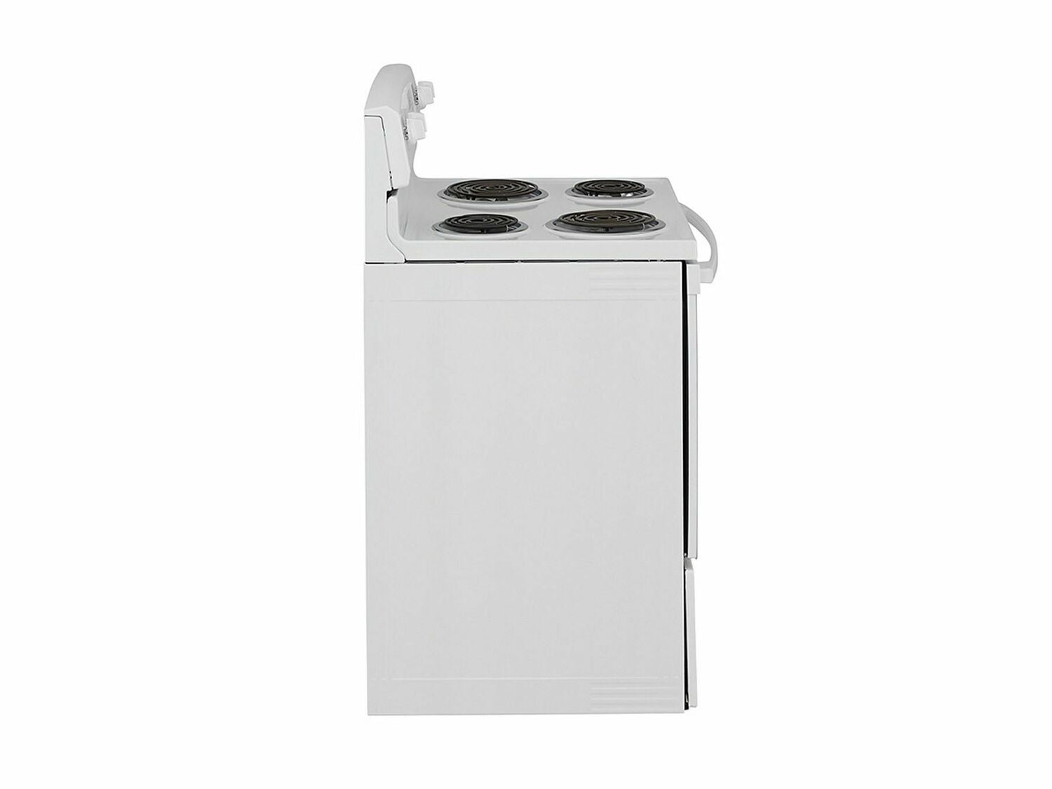 Amana ACR4503SFW 30 Inch White Electric Range with Self-Cleaning Option - Perfect for Modern Kitchens & Home Cooking