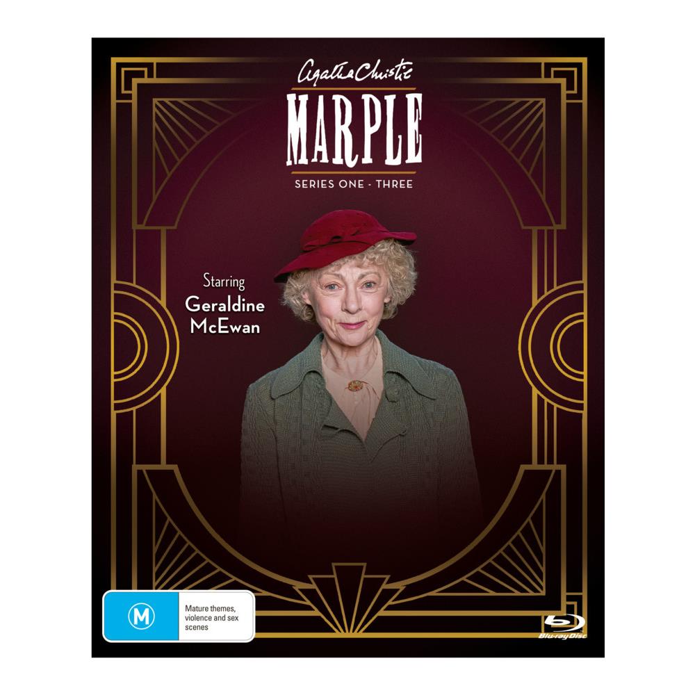 Agatha Christie's Marple: Complete Series 1 DVD Set | Classic British Mystery TV Show | Perfect for Mystery Lovers & Christie Fans | Great for Cozy Nights & Book Club Discussions