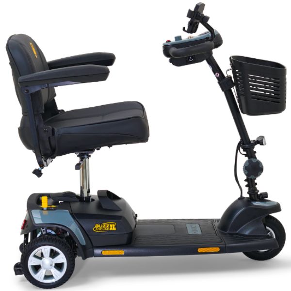 Golden Technologies Buzzaround XL 3-Wheel Mobility Scooter - Lightweight & Portable Electric Scooter for Adults & Seniors - Ideal for Shopping, Travel & Outdoor Activities