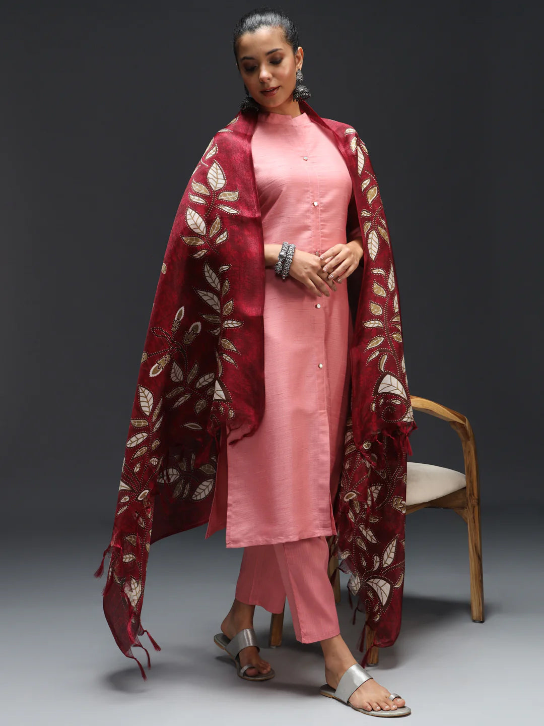 Elegant Baby Pink Designer Pant Suit with Exquisite Embroidery - Perfect for Weddings, Parties & Special Occasions
