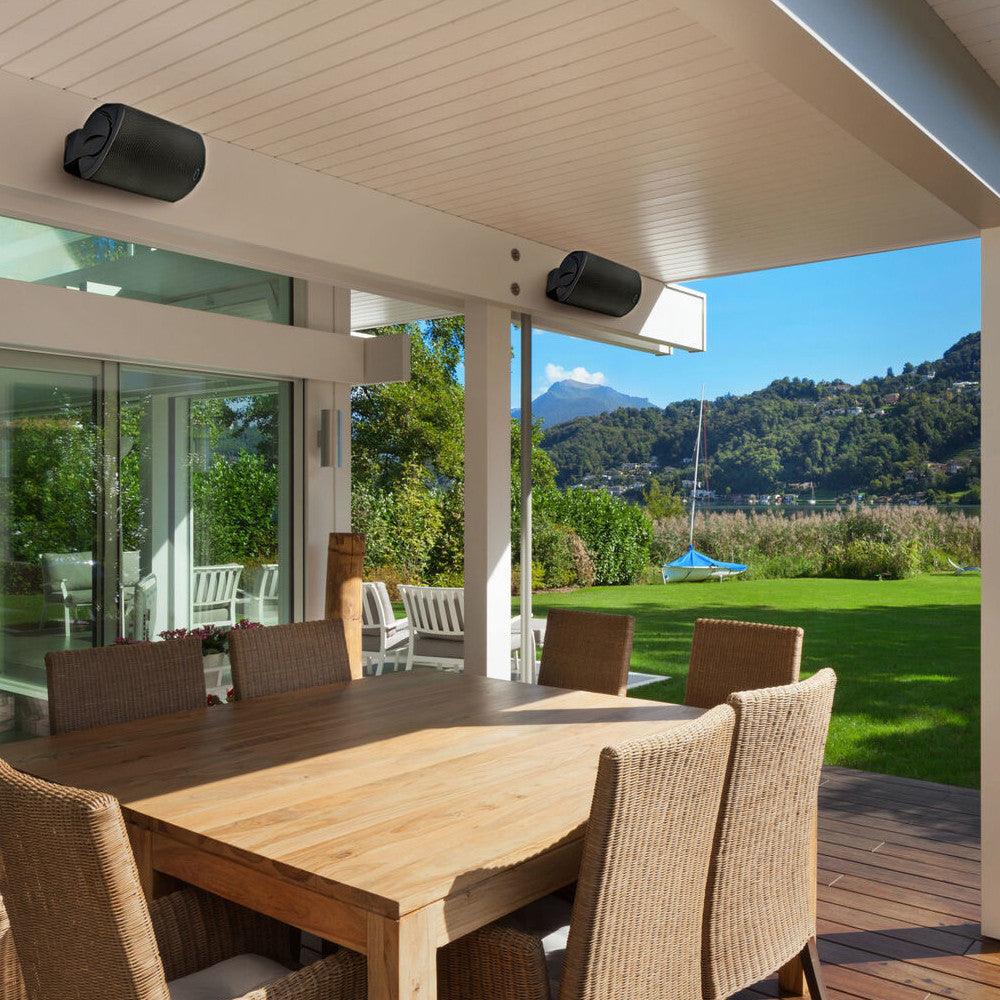 Polk Audio Atrium 6 Outdoor Speakers - High Power All-Weather Stereo Sound System for Patio, Garden & Poolside Entertainment | Waterproof & Durable