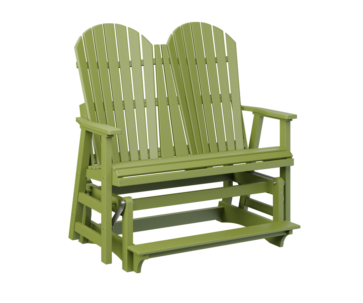 Berlin Gardens ComfoBack Double Counter Glider - Outdoor Patio Swing Bench for Porch, Garden, Deck & Backyard Relaxation
