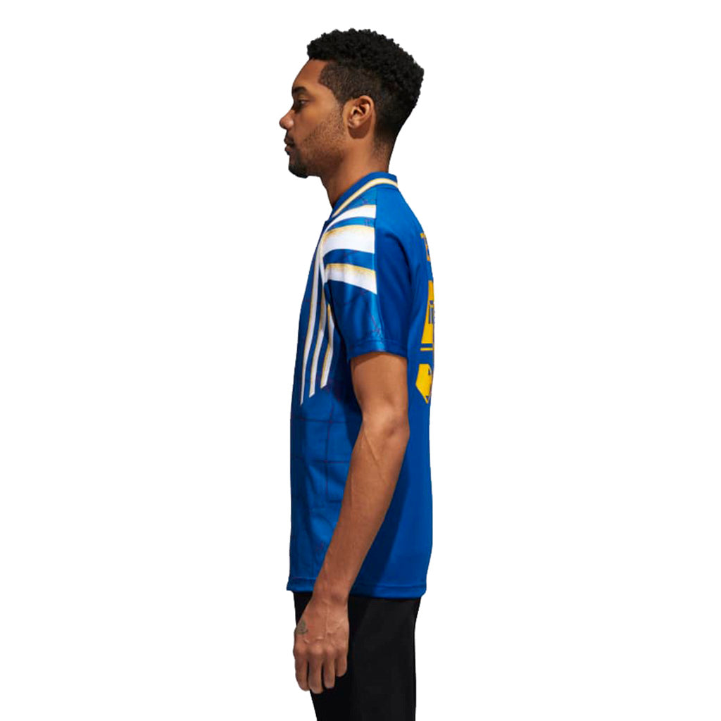 Adidas Teixeira Jersey - Collegiate Royal/Bold Gold/White Soccer Shirt for Men - Perfect for Games, Training & Fan Support