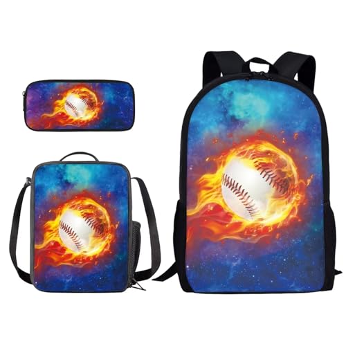 Baseball Fire Galaxy