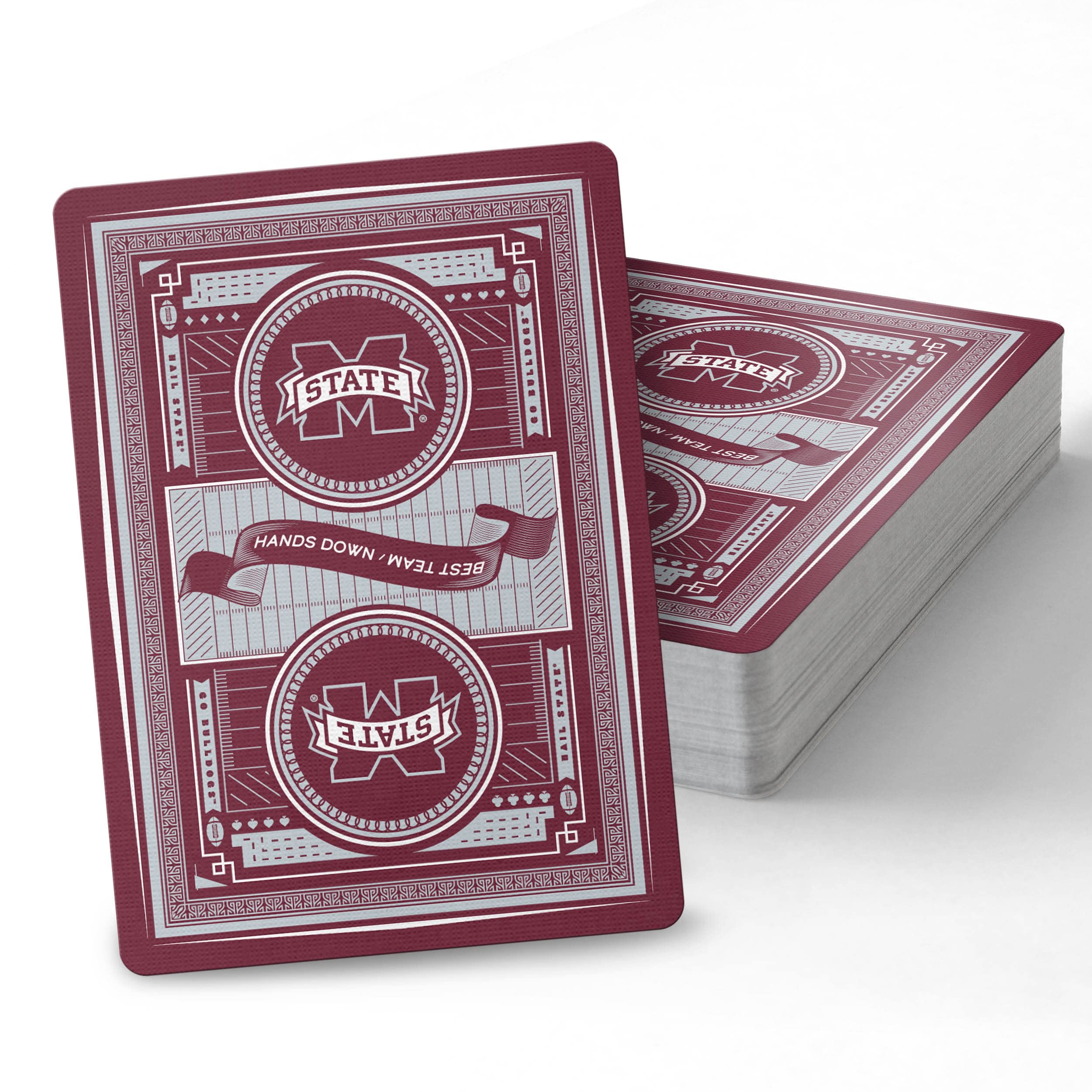 YouTheFan NCAA Classic Series Playing Cards - Premium College Sports Themed Deck for Poker, Blackjack & Card Games - Perfect for Game Nights, Tailgating & Sports Fan Gifts