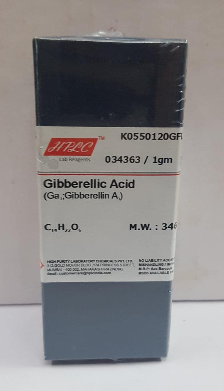 Gibberellic Acid 1g - Plant Growth Hormone for Stronger & Faster Growth | Gardening, Hydroponics, Organic Farming | Indoor & Outdoor Plant Care