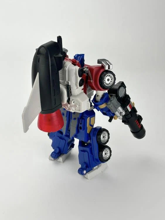Fans Hobby Master Builder MB-22 Sky Flame Transformers Action Figure - Collectible Robot Toy for Display & Play - Perfect for Gifts, Collections & Battle Scenes