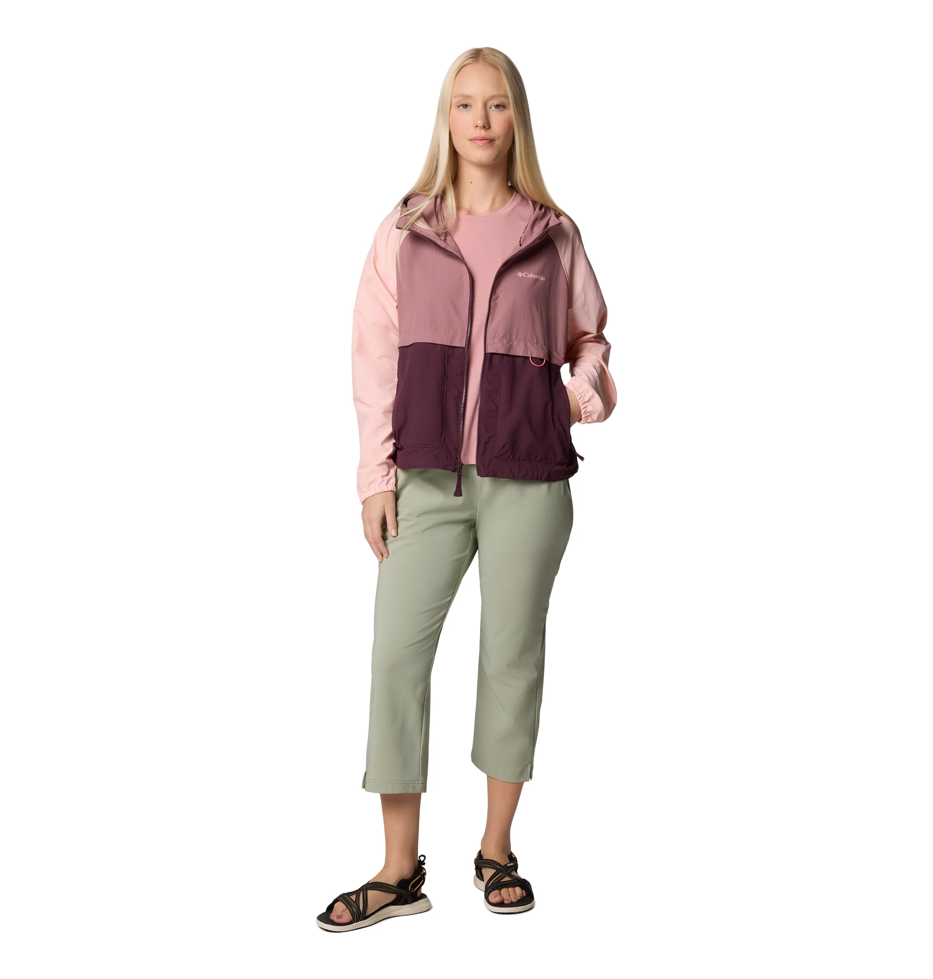Columbia Spire Valley™ Women's Lightweight Windbreaker Jacket - Water-Resistant & Breathable for Hiking, Running & Outdoor Adventures