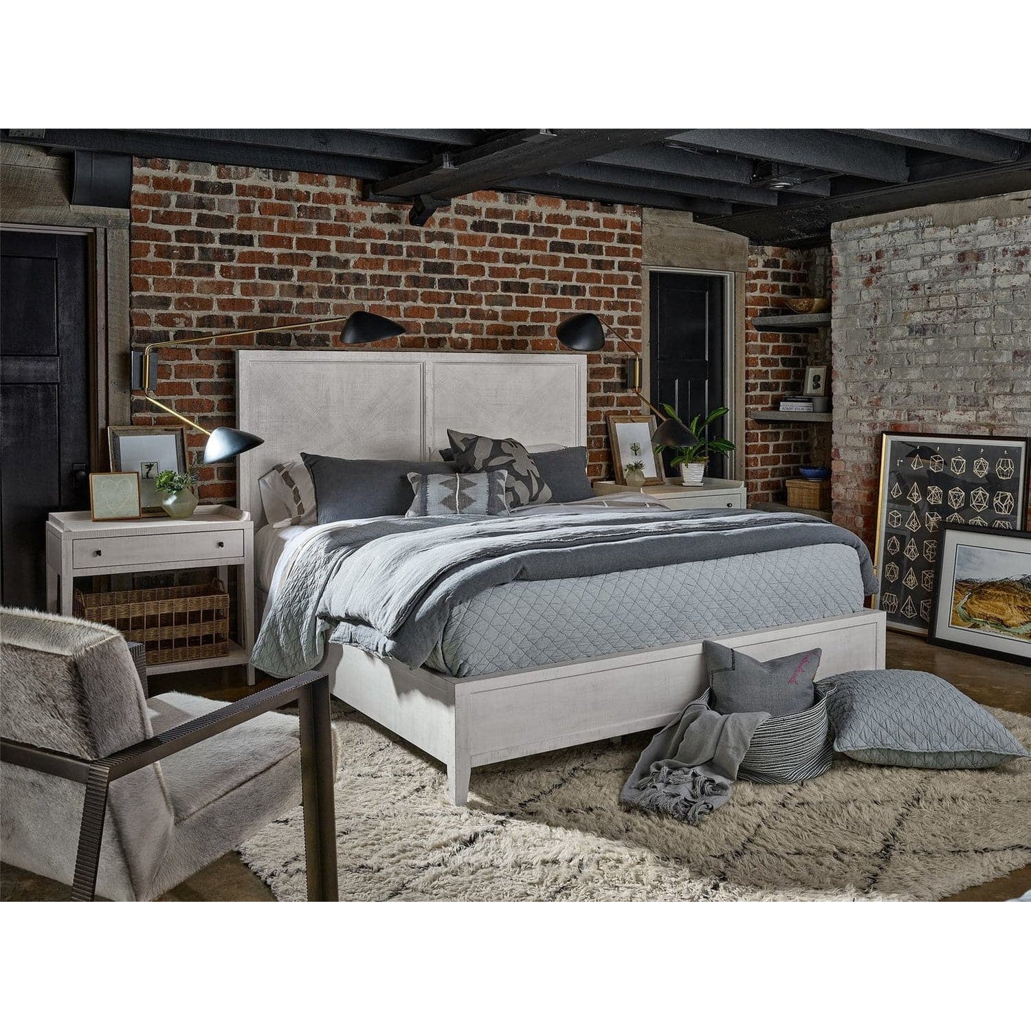 Queen Size Bed Frame with Headboard - Modern Upholstered Platform Bed for Bedroom, Living Room, or Guest Room - Easy Assembly & Sturdy Support