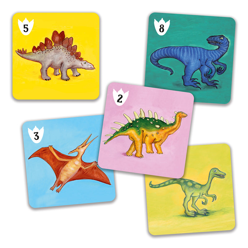 Batasaurus Kids Memory Card Game by Djeco - Fun Educational Matching Game for Children's Learning & Memory Development - Perfect for Family Game Night & Classroom Activities