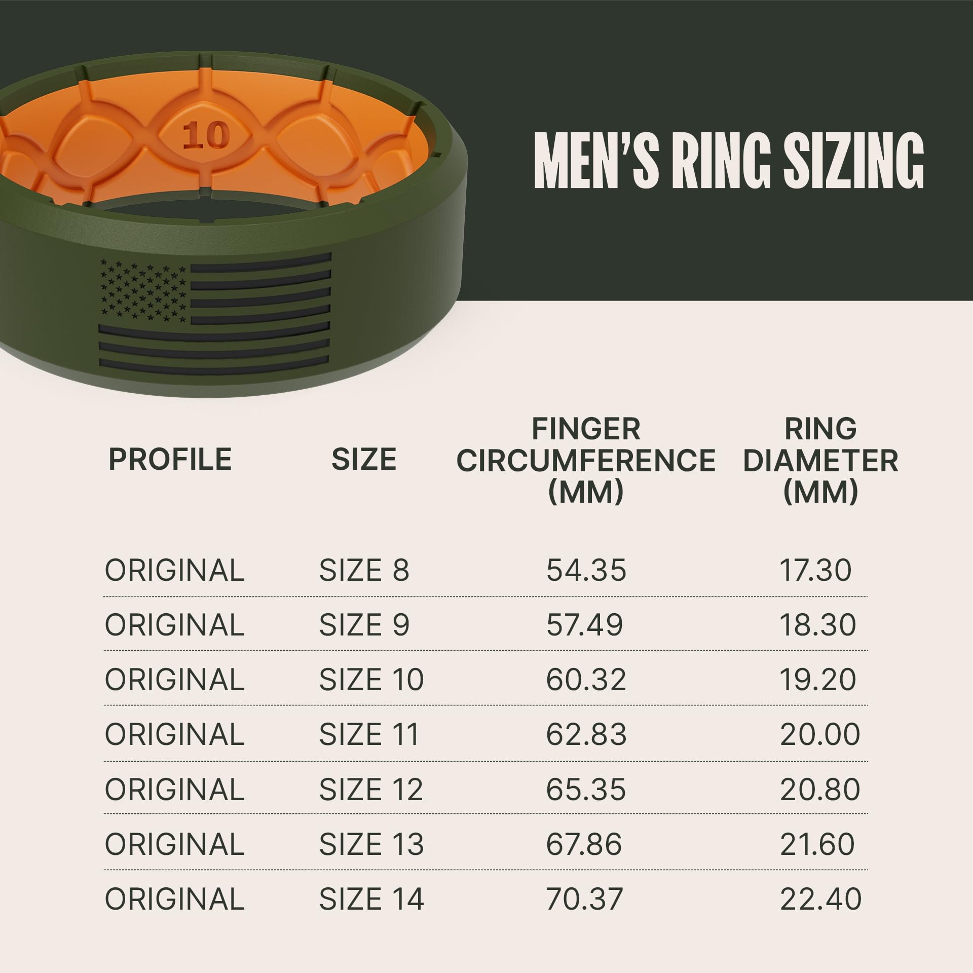 Groove Life Edge Hero Ring - Breathable Silicone Wedding Band for Men, Comfort Fit, Unique Design, Lifetime Warranty - Perfect for Active Lifestyles, Gym, Swimming & Outdoor Adventures