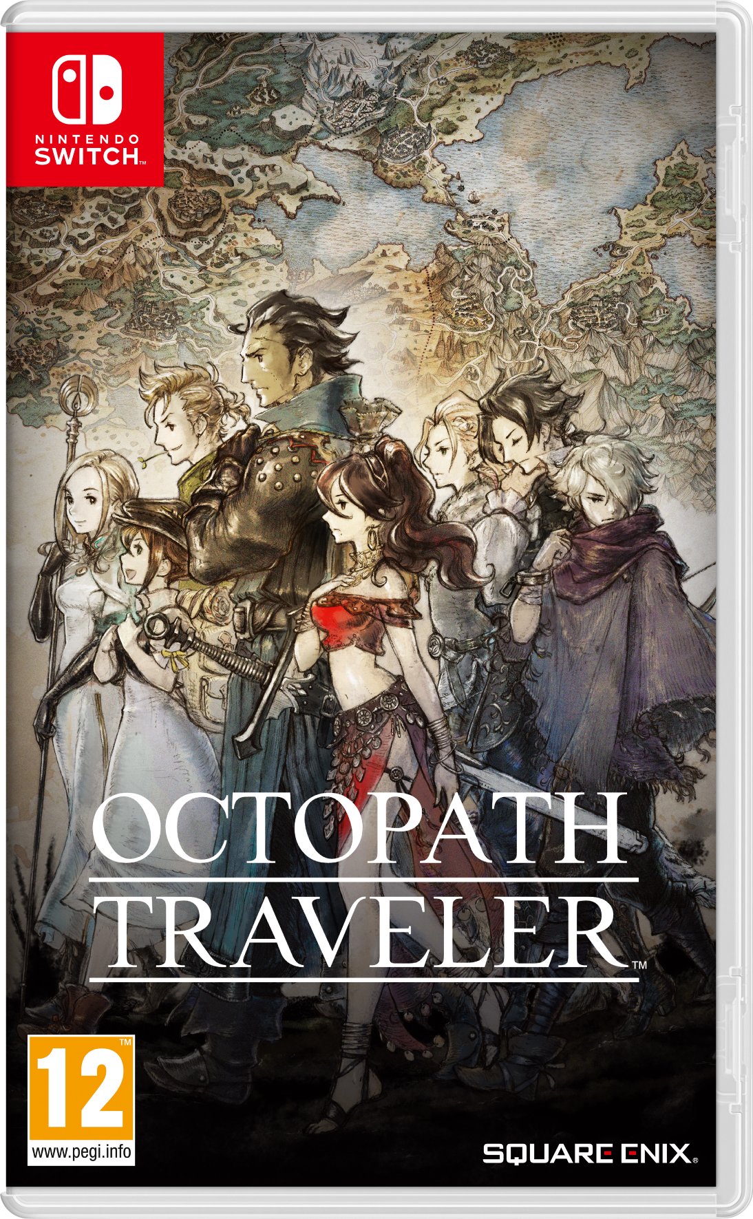 Octopath Traveler - Nintendo Switch Game | JRPG Adventure with 8 Unique Storylines | Perfect for Solo & Co-op Gaming at Home or On-the-Go