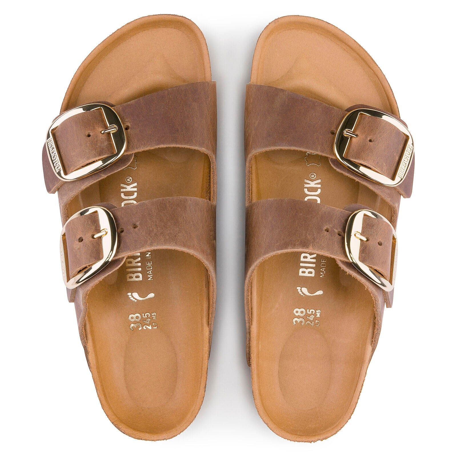 BIRKENSTOCK ARIZONA BIG BUCKLE Sandals - Comfortable Leather Footbed Slides for Women & Men | Perfect for Casual Wear, Beach, and Summer Outfits