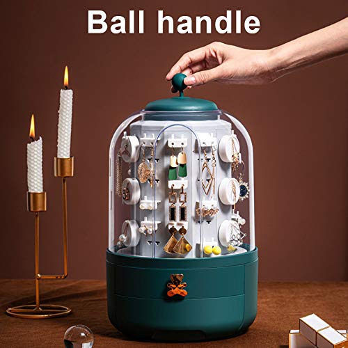 Large Jewelry Storage Box - Portable & Spacious for Home & Travel