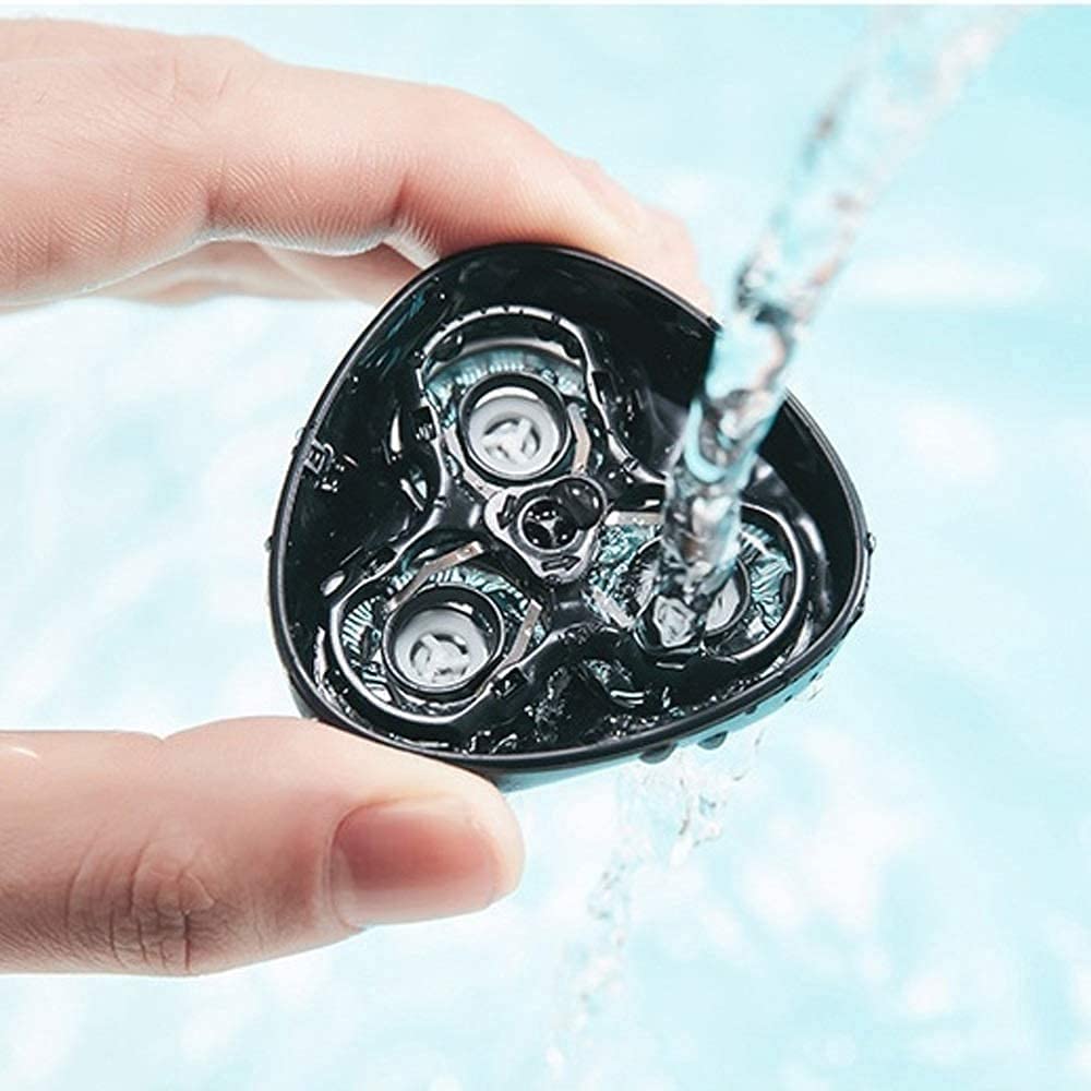 Best Electric Shaver for Men - Wet & Dry Waterproof Rechargeable Razor with 3D Floating Heads | Perfect for Travel, Gym & Daily Shaving