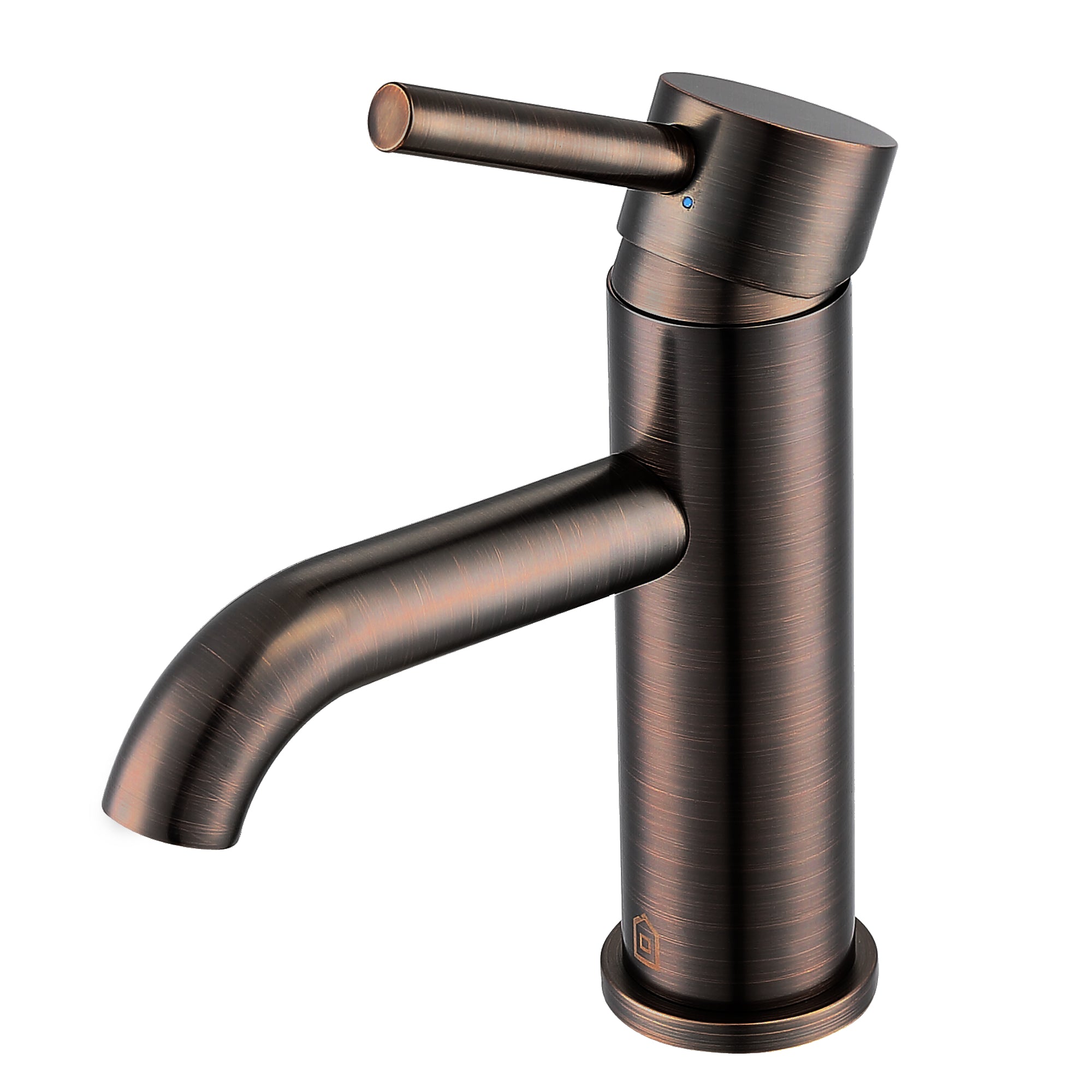 Ancona Valencia Single Handle Oil Rubbed Bronze Bathroom Faucet - Perfect for Modern Vanities and Small Space Bathrooms