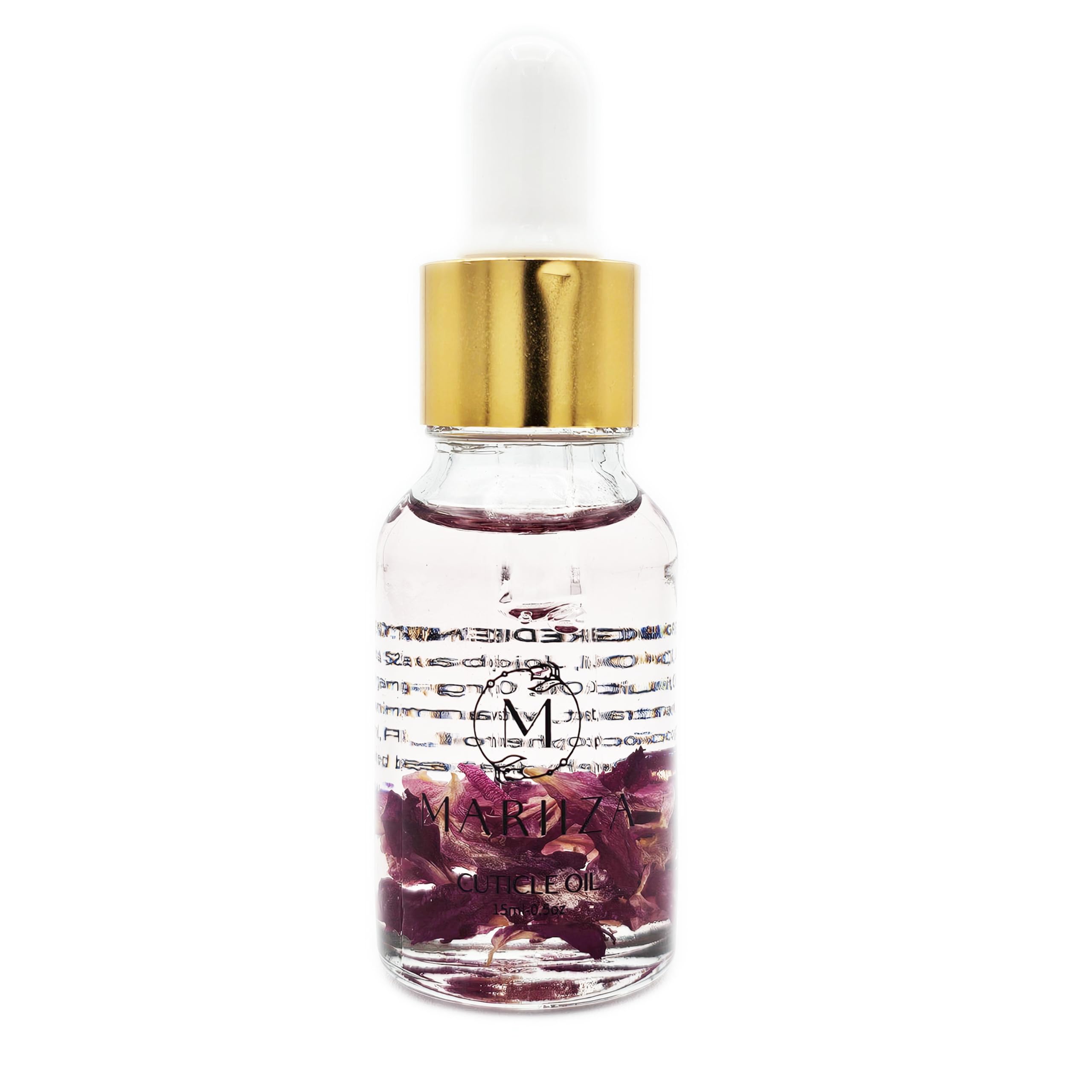 Premium Cuticle Oil for Nail Growth - Rose, Lemon, Jasmine & Sakura Scented Nourishing Treatment - Unisex Nail Care for Men & Women - Hydrates & Strengthens Nails & Cuticles (15ml, Rose) - Perfect for Daily Nail Care, Salon Treatments & At-Home Manicures