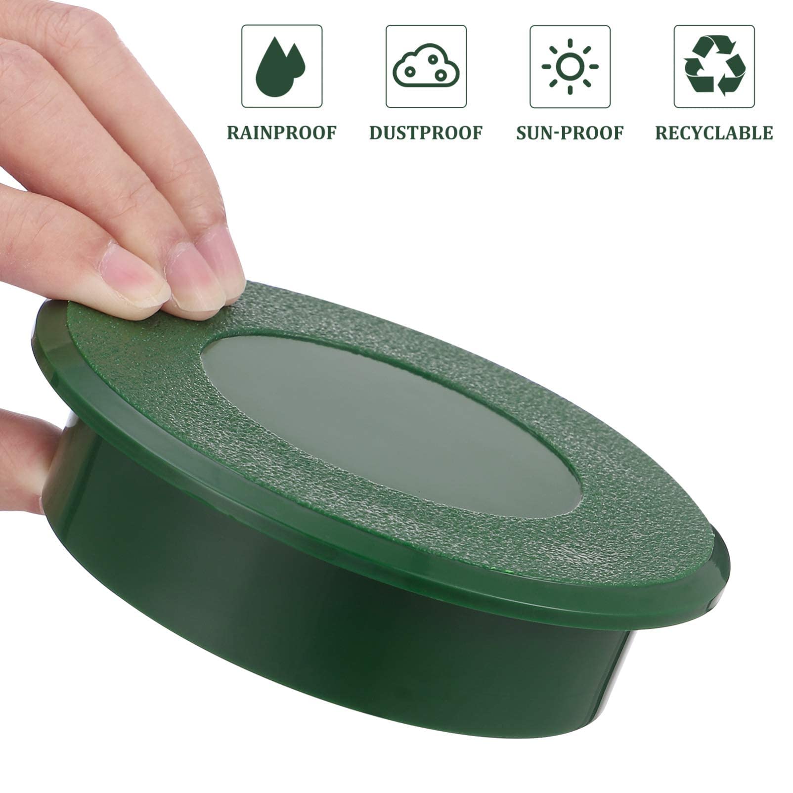 Premium Golf Hole Cup Cover - Durable Putting Green Hole Covers for Golf Training & Practice | Perfect for Backyard Putting Greens, Driving Ranges & Home Golf Activities