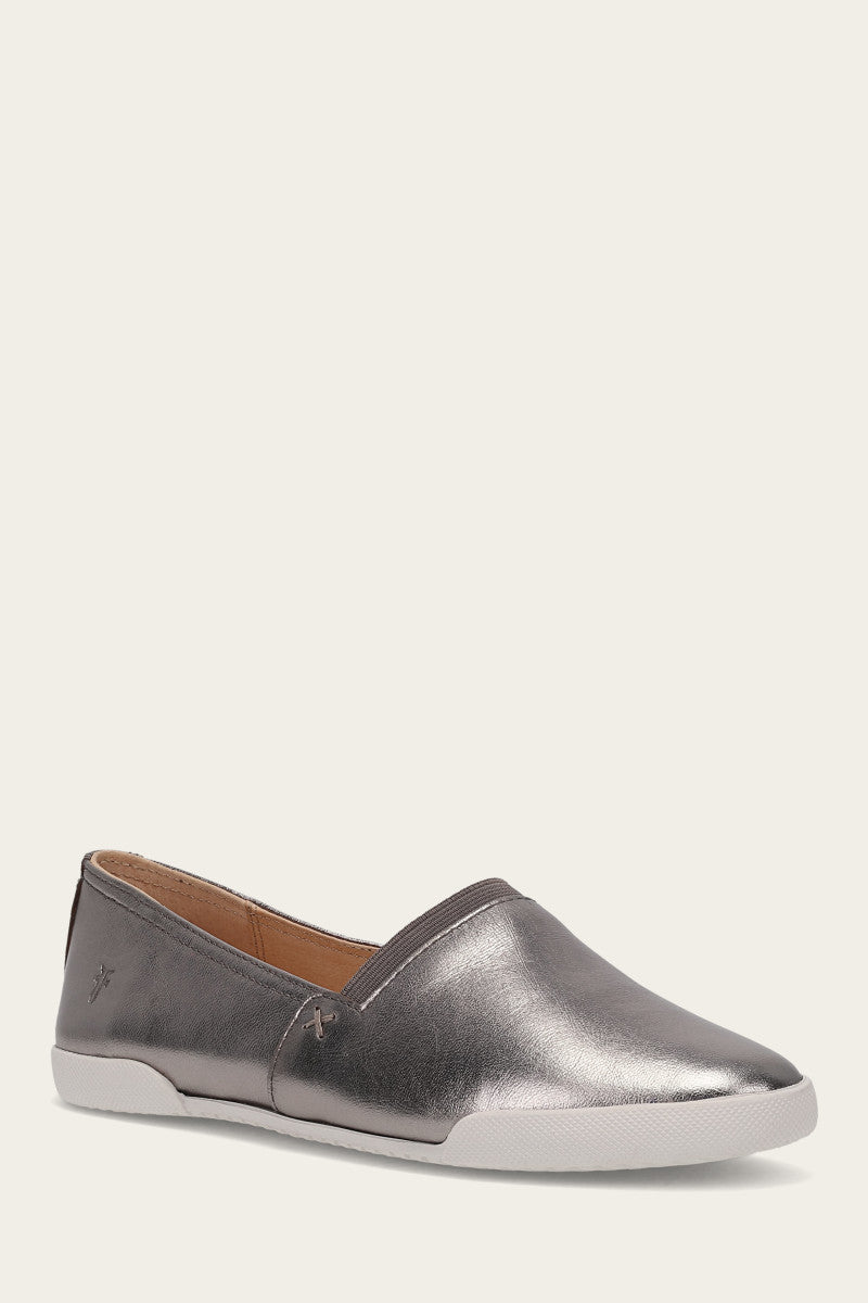 Melanie Slip On Dark Pewter Women's Casual Shoes - Comfortable & Stylish for Everyday Wear, Work, and Travel