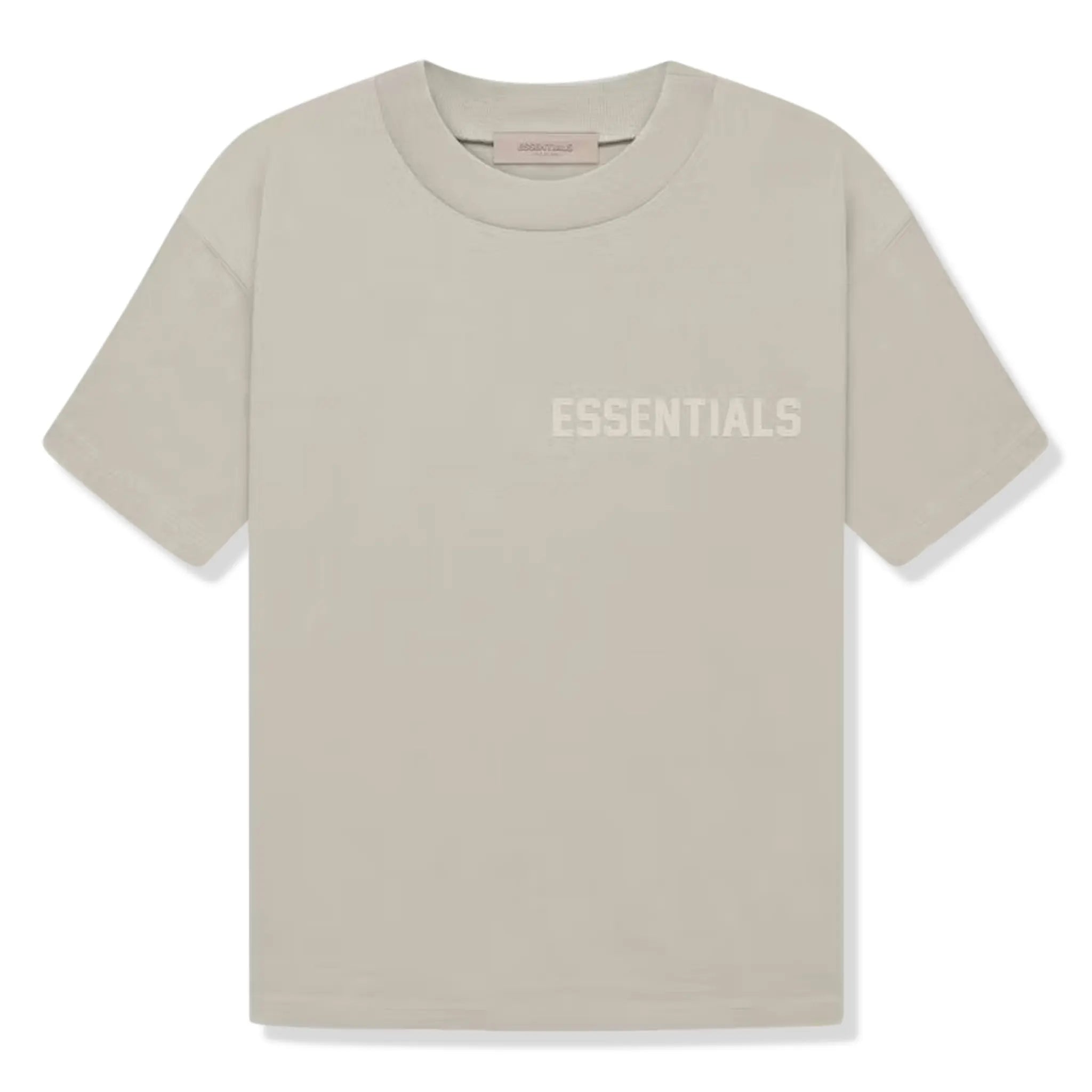 Fear of God Essentials Short Sleeve T-Shirt - Smoke Grey (FW22 Collection) | Casual Streetwear & Layering Staple for Men