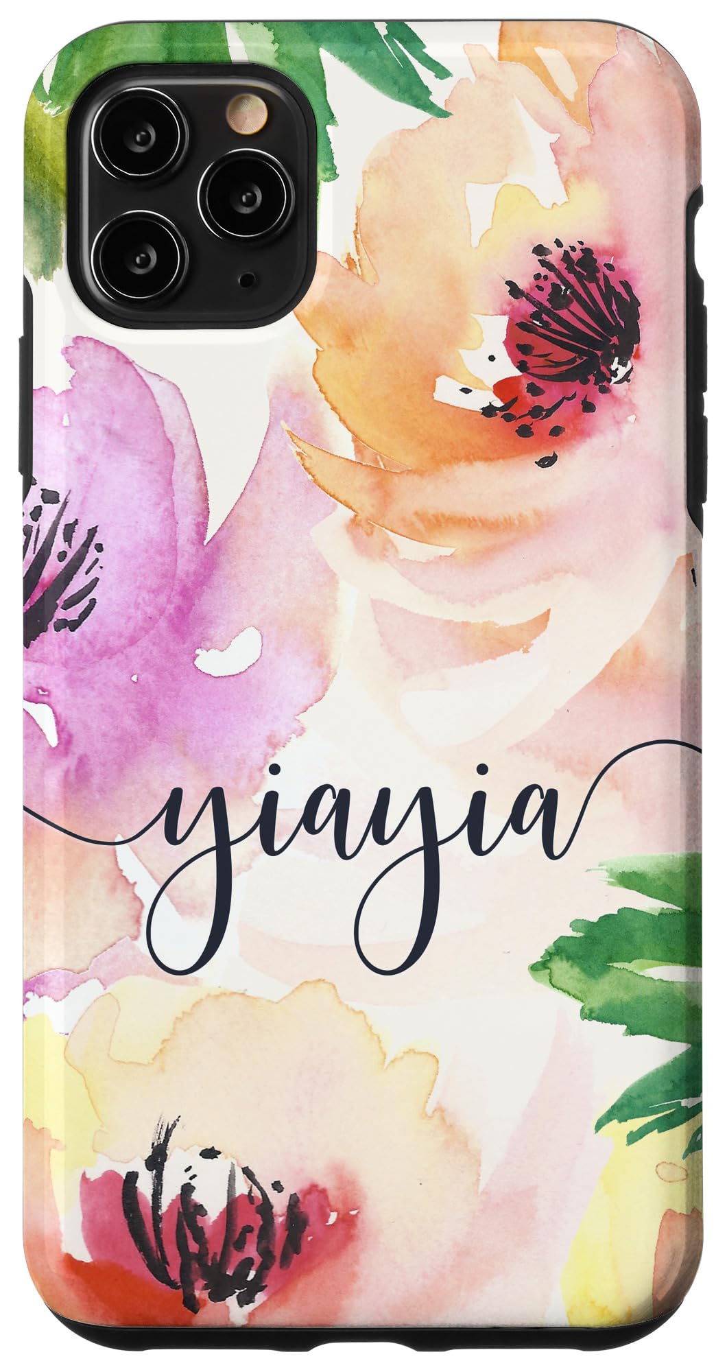 iPhone 11 Pro Max Case - Floral Design Protective Phone Cover for Grandma | Mother's Day Gift Idea | Perfect for Everyday Use & Special Occasions