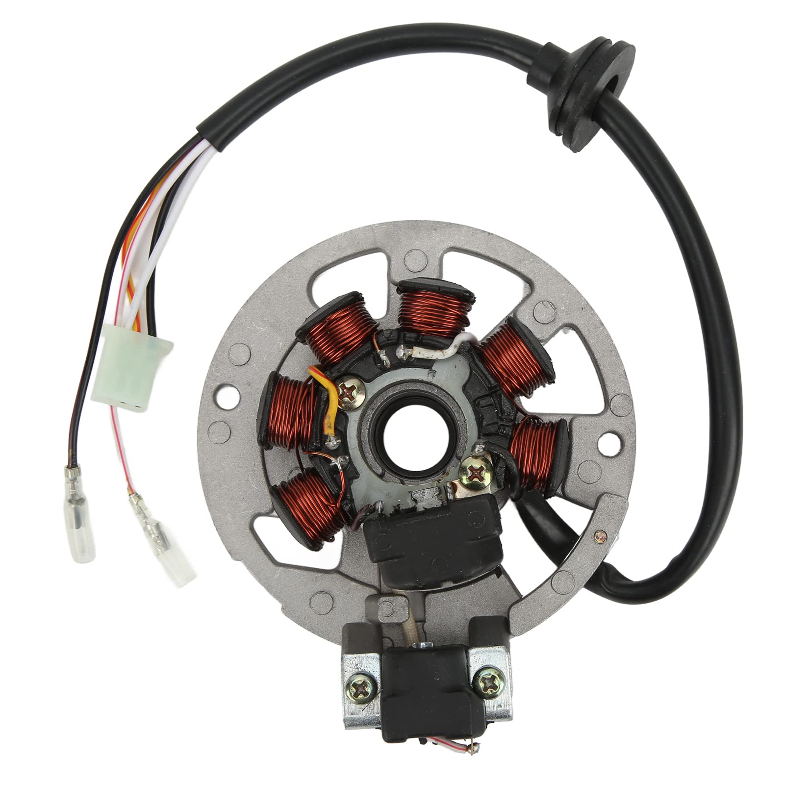 Demeras ATV Magneto Stator - High Performance Heat Resistant Replacement Part for Predator 50cc & 90cc ATVs - Durable Stator Coil for Engine Repair & Maintenance - Perfect for Off-Road Riding & ATV Restoration Projects
