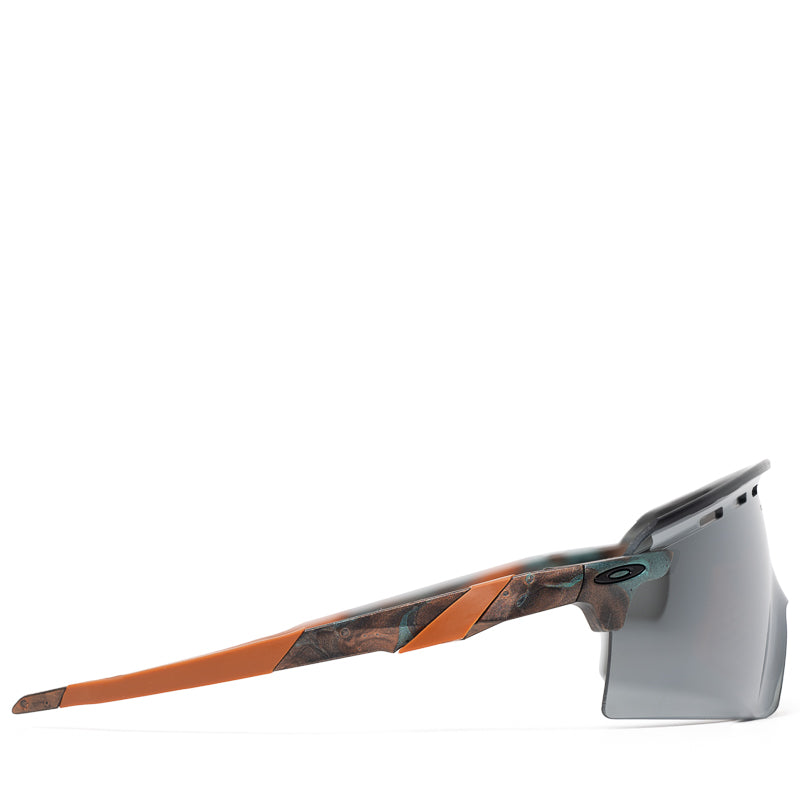 Oakley Encoder Strike Vented Sunglasses - Matte Copper Patina Frame with Prizm Black Lenses for Running, Cycling & Outdoor Sports