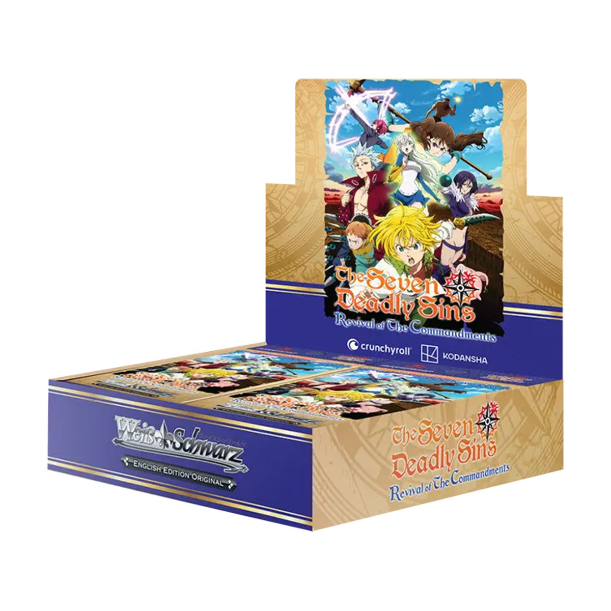 Weiss Schwarz Seven Deadly Sins 1st Edition Booster Box - Anime Trading Card Game for Collectors & Players - Perfect for Tournaments, Gifts & Card Battles