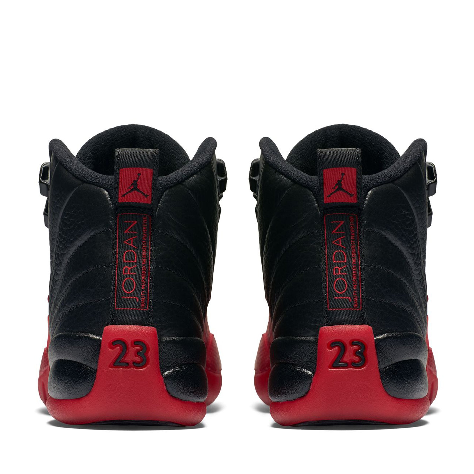 Air Jordan 12 Retro 'Flu Game' GS Basketball Shoes - Black/Varsity Red - Kids' Size - Perfect for Basketball Games & Sneaker Collectors