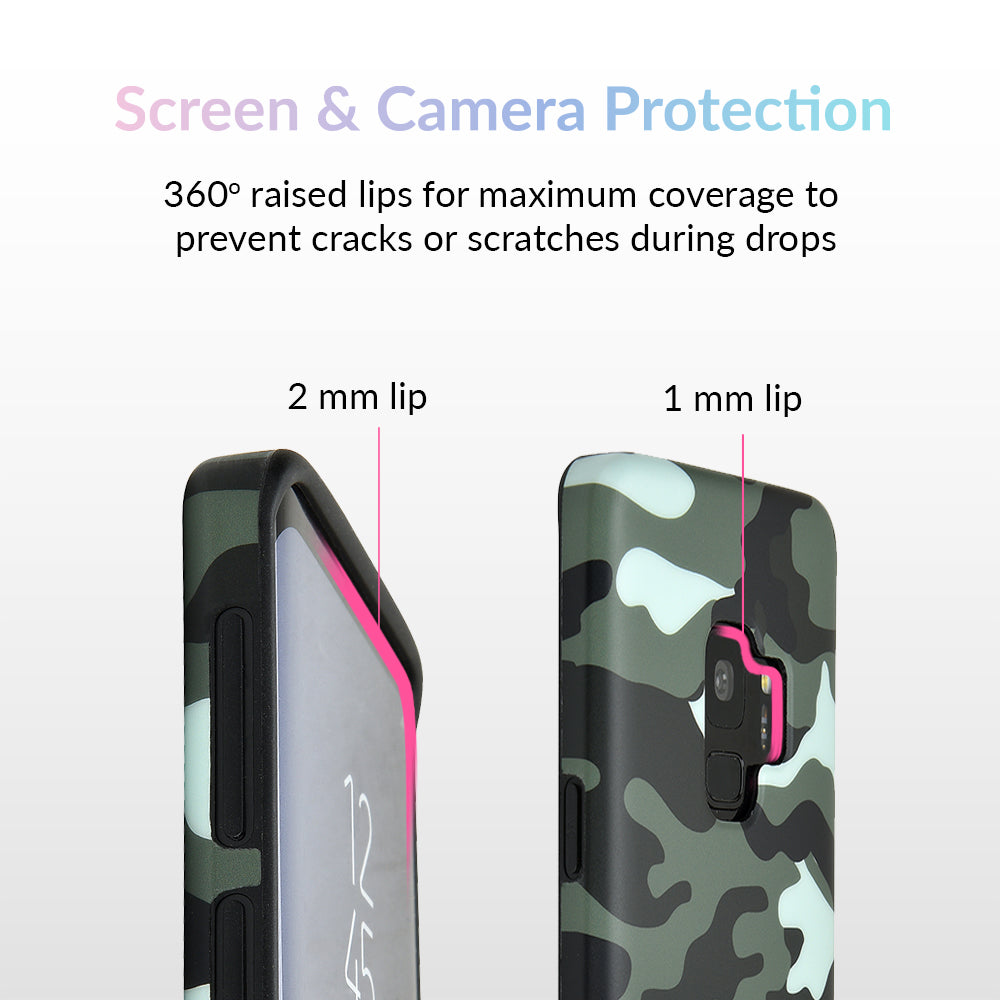 Samsung Galaxy Case - Military Green Camouflage Design, Durable Protective Cover for Samsung Galaxy [Model Numbers] - Perfect for Outdoor Adventures, Hunting, and Tactical Enthusiasts