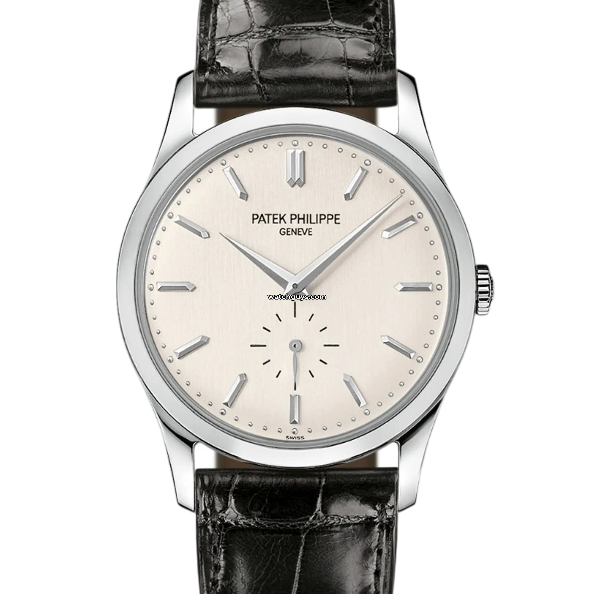 Authentic Patek Philippe Calatrava 5196G-001 Men's Luxury Watch - Perfect for Business Meetings & Formal Occasions