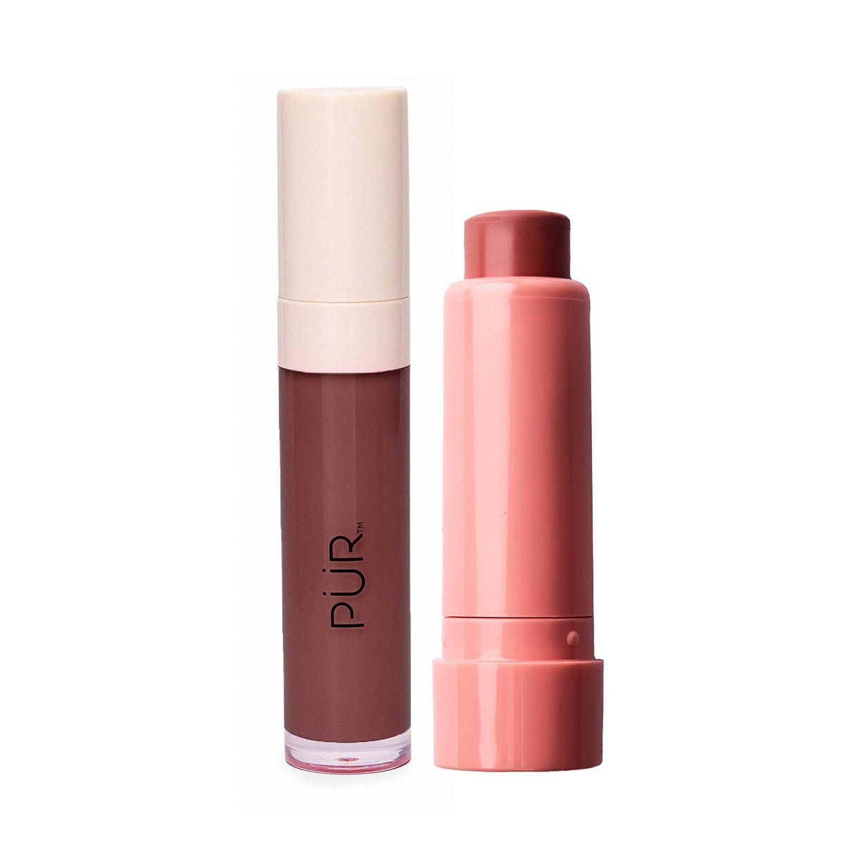 Glossy Lip Tint & Silky Tint Duo - Long Lasting Hydrating Lip Stain Set for Daily Wear, Date Night & Special Occasions