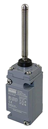 Heavy Duty Limit Switch - 600VAC/DC Voltage Rating, 10 Amps, Top Actuator Location (Model 12T833) for Industrial Machinery & Automation Systems