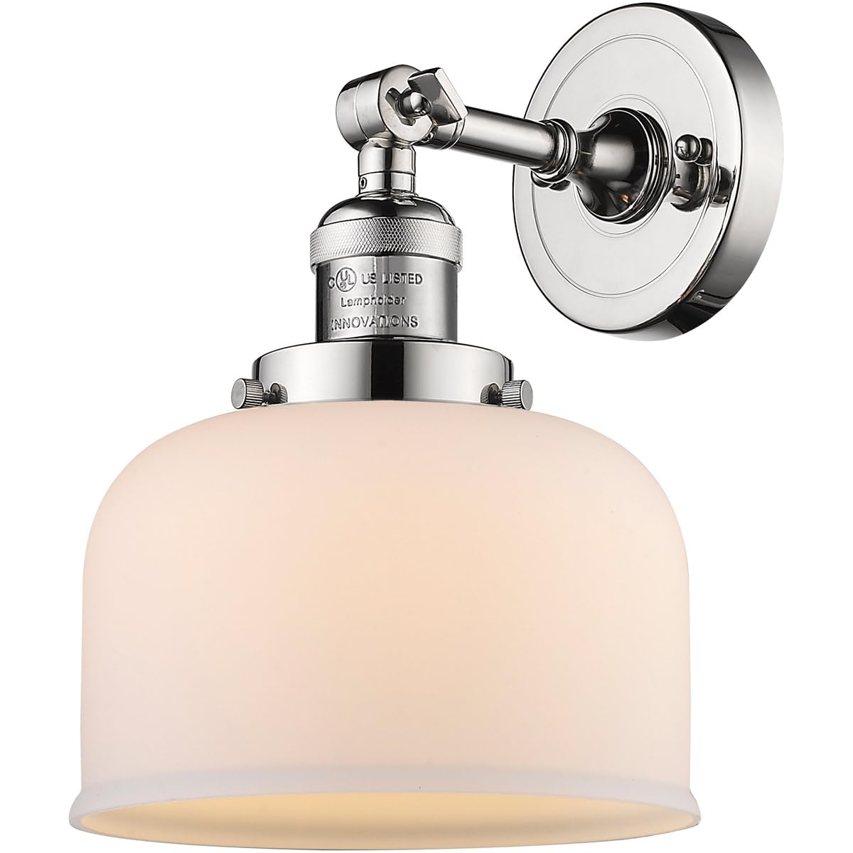 Innovations INNO203-PN-G71-LED Modern LED Wall Sconce Light Fixture - Polished Nickel Finish - Energy Efficient Indoor Lighting for Bedroom, Living Room & Hallway